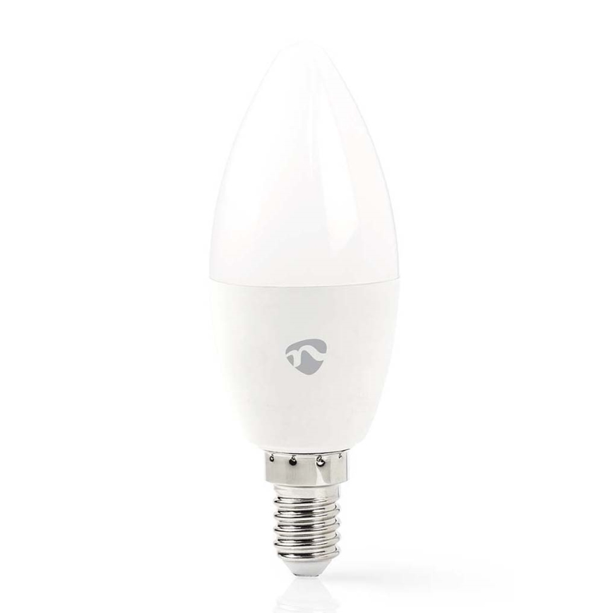 LED RGB Stmievateľná žiarovka Smartlife E14/4,9W/230V Wi-Fi 2700-6500K