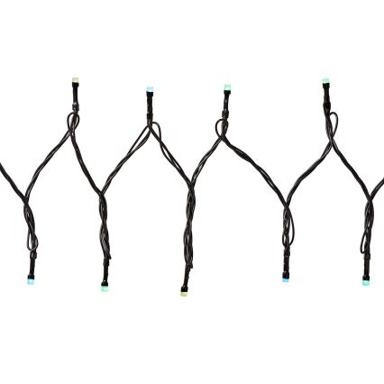 LED RGB Vonkajší reťazec 42xLED/8 funkcií 8m IP65 Wi-Fi Tuya