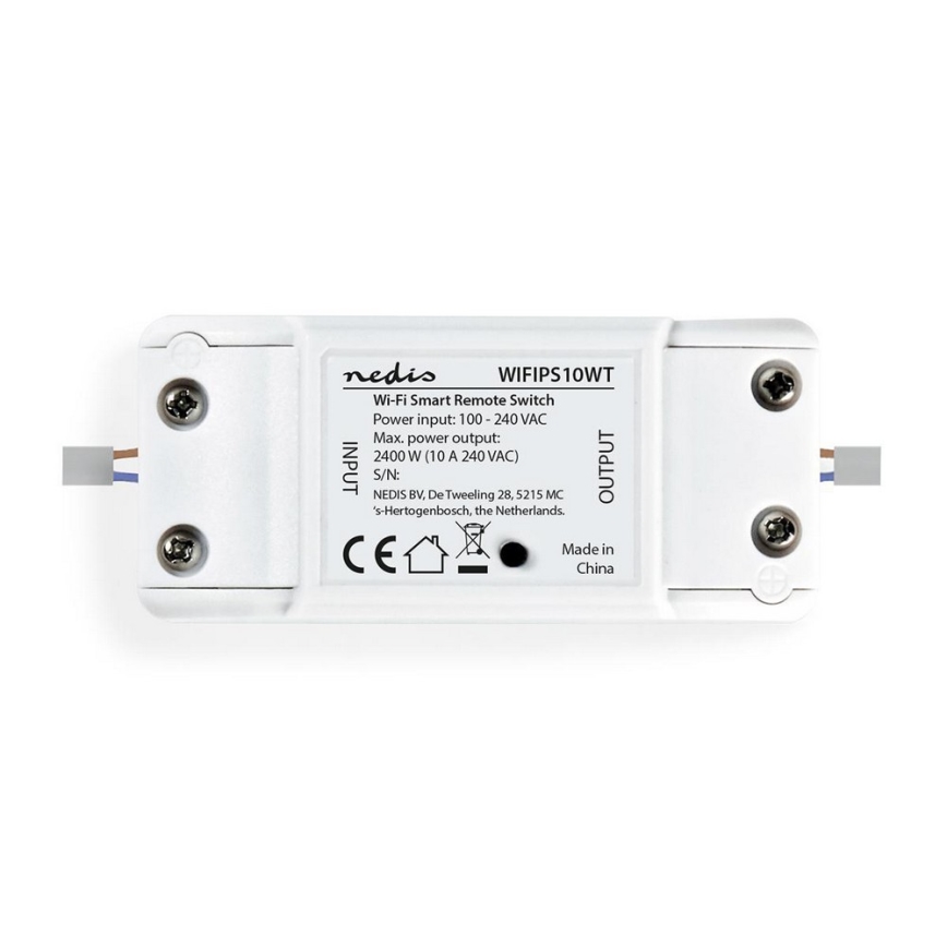 Spínač pre elektrický obvod 2500W/230V/17dBm Wifi