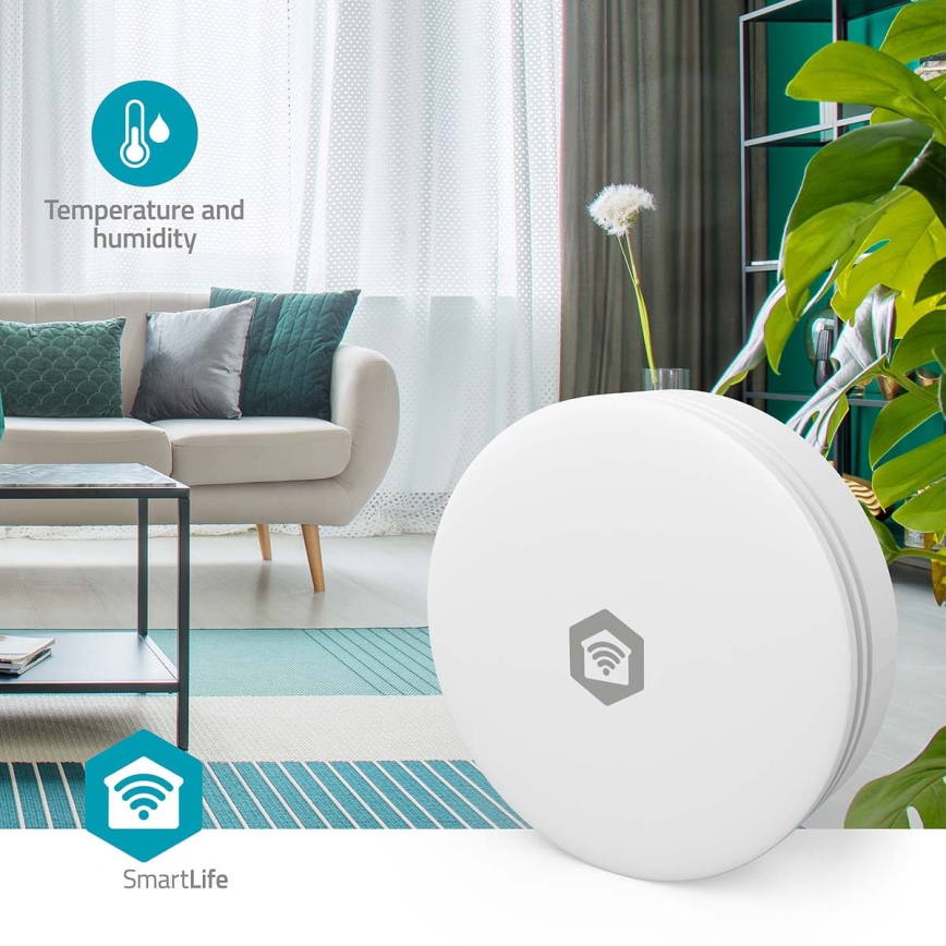 Inteligentný monitor kvality ovzdušia SmartLife Wi-Fi Tuya