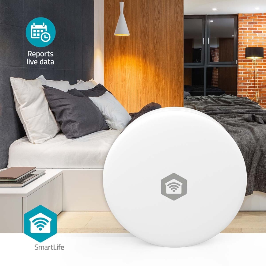 Inteligentný monitor kvality ovzdušia SmartLife Wi-Fi Tuya