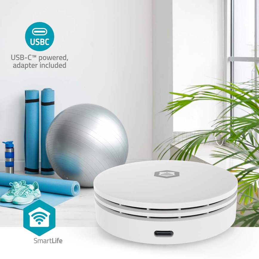Inteligentný monitor kvality ovzdušia SmartLife Wi-Fi Tuya