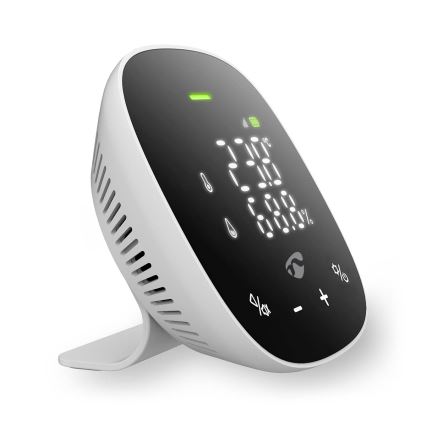 Inteligentný monitor kvality ovzdušia s LED displejom SmartLife Wi-Fi