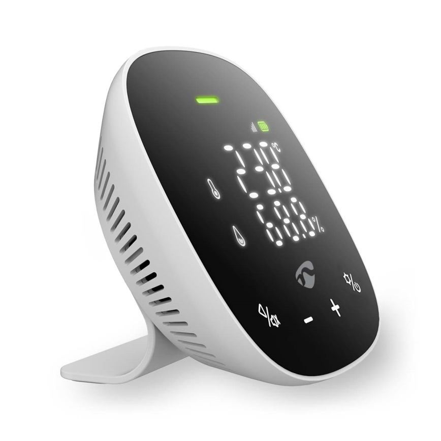 Inteligentný monitor kvality ovzdušia s LED displejom SmartLife Wi-Fi