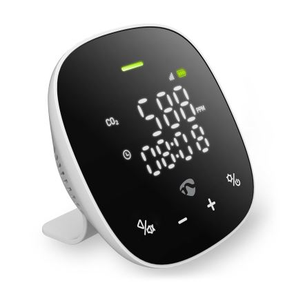 Inteligentný monitor kvality ovzdušia s LED displejom SmartLife Wi-Fi
