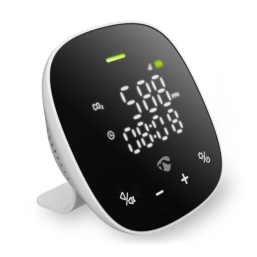 Inteligentný monitor kvality ovzdušia s LED displejom SmartLife Wi-Fi