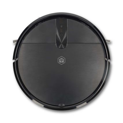 Inteligentný robotický vysávač s mopom SmartLife 2600 mAh Wi-Fi Tuya, čierny + diaľkové ovládanie