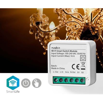 Inteligentný spínač SmartLife Wi-Fi 230V