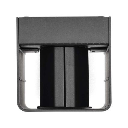 LED RGBW Stmievateľné vonkajšie nástenné svietidlo SmartLife LED/12W/230V IP65 Wi‑Fi Tuya čierna