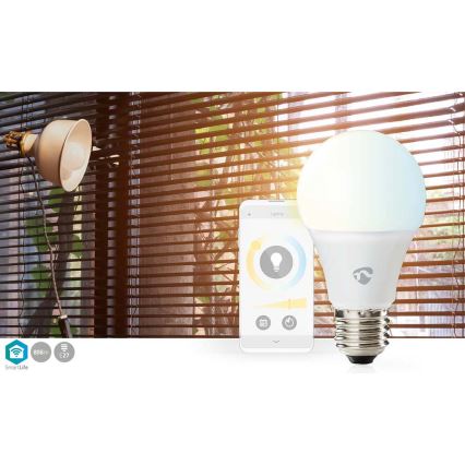 LED Stmievateľná žiarovka SmartLife E27/9W/230V Wi-Fi 2700-6500K