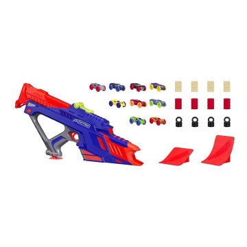 Nerf - Detská pištoľ Nitro MotoFury Rapid Rally + 9 áut