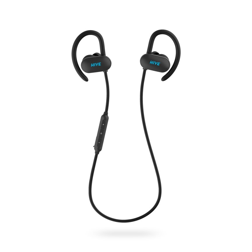 Niceboy HIVE sport 2 - Športové slúchadlá s mikrofónom, IPX5, čierne