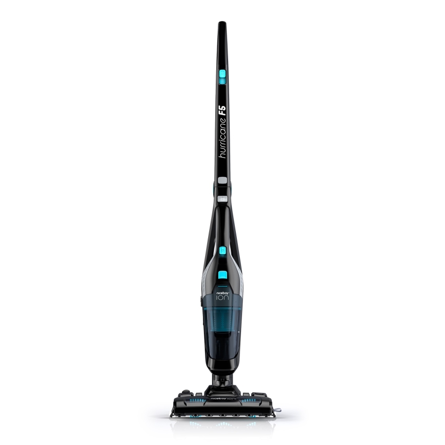 Niceboy ION Hurricane F7 - Bezdrôtový tyčový vysávač 3v1 150W/2200 mAh čierna