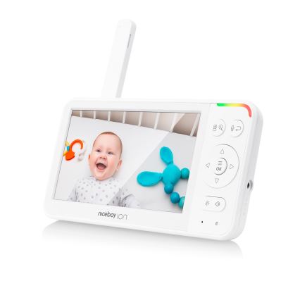 Niceboy ION Starlight SL5 - Detská pestúnka s monitorom Full HD 1080p 4000 mAh 5V