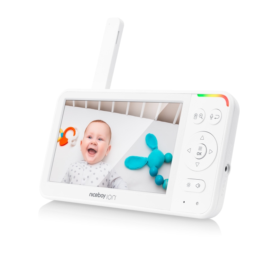 Niceboy ION Starlight SL5 - Detská pestúnka s monitorom Full HD 1080p 4000 mAh 5V