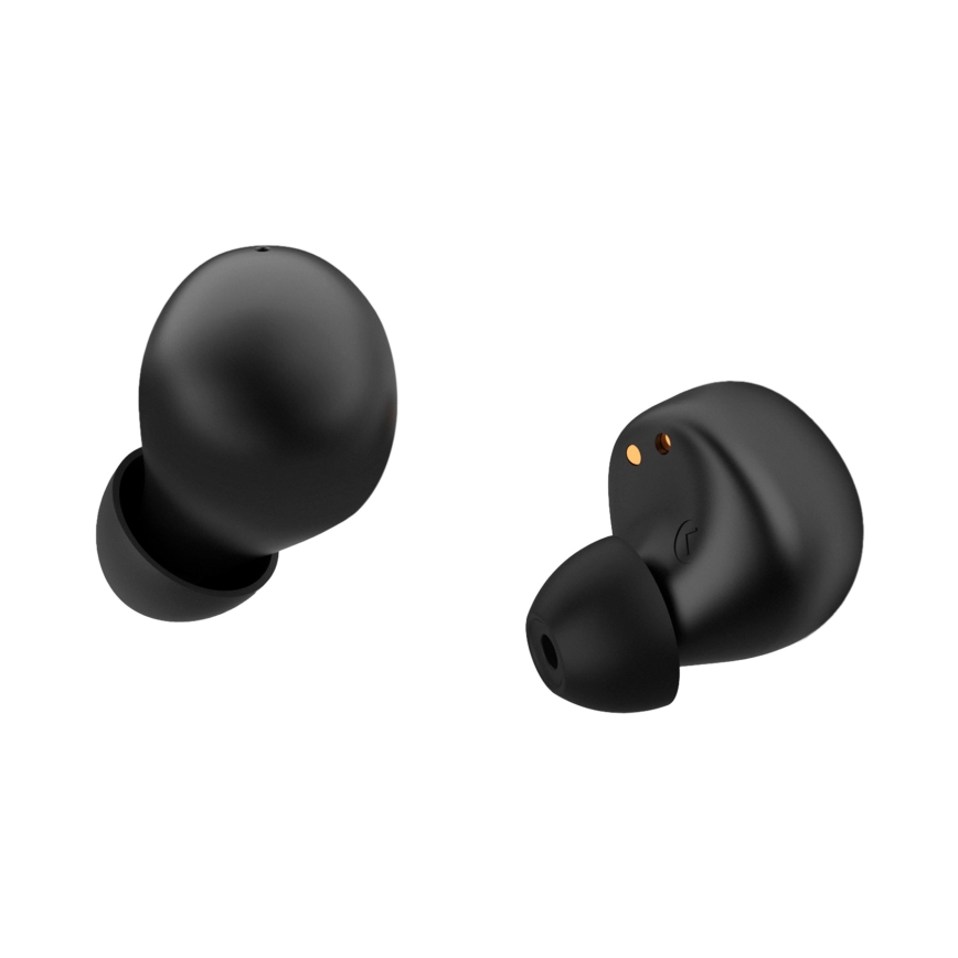 Niceboy Podsie 4 POP - Bezdrôtové slúchadlá 400 mAh + 2x 40 mAh IPX4 čierna