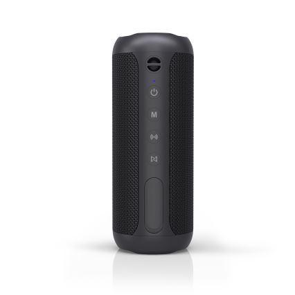Niceboy Polaris - LED Bezdrôtový reproduktor s mikrofónom 30W/4000 mAh IPX7 čierna
