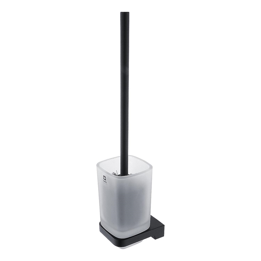 NIMCO MAC 29094CN-90 - Nástenná WC štetka MAYA matné sklo/matná čierna