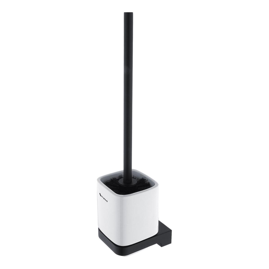 NIMCO MAC 29094KN-90 - Nástenná WC štetka MAYA biela/matná čierna