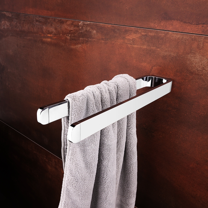 NIMCO NK 30098-26 - Nástenný vešiak na uteráky NIKAU 39 cm lesklý chróm