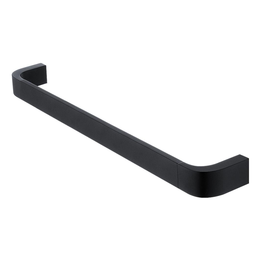 NIMCO NKC 30046-90 - Nástenný vešiak na uteráky NIKAU 49 cm matná čierna