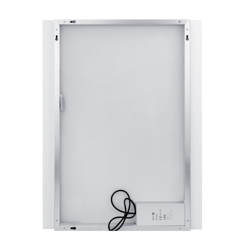NIMCO ZP 11002 - LED Kúpeľňové podsvietené zrkadlo LED/24W/230V 6500K 80x60 cm IP44