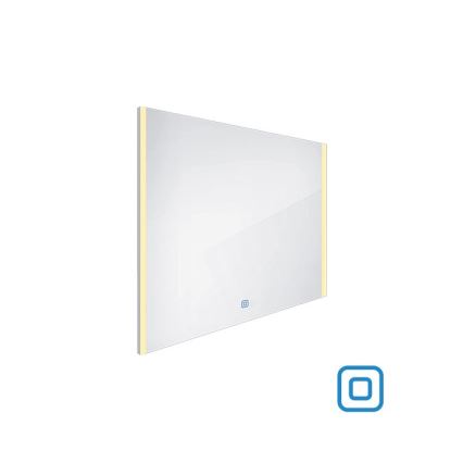 NIMCO ZP 11003V - LED Stmievateľné kúpeľňové podsvietené zrkadlo LED/21W/230V 3000-6500K 70x80 cm IP44