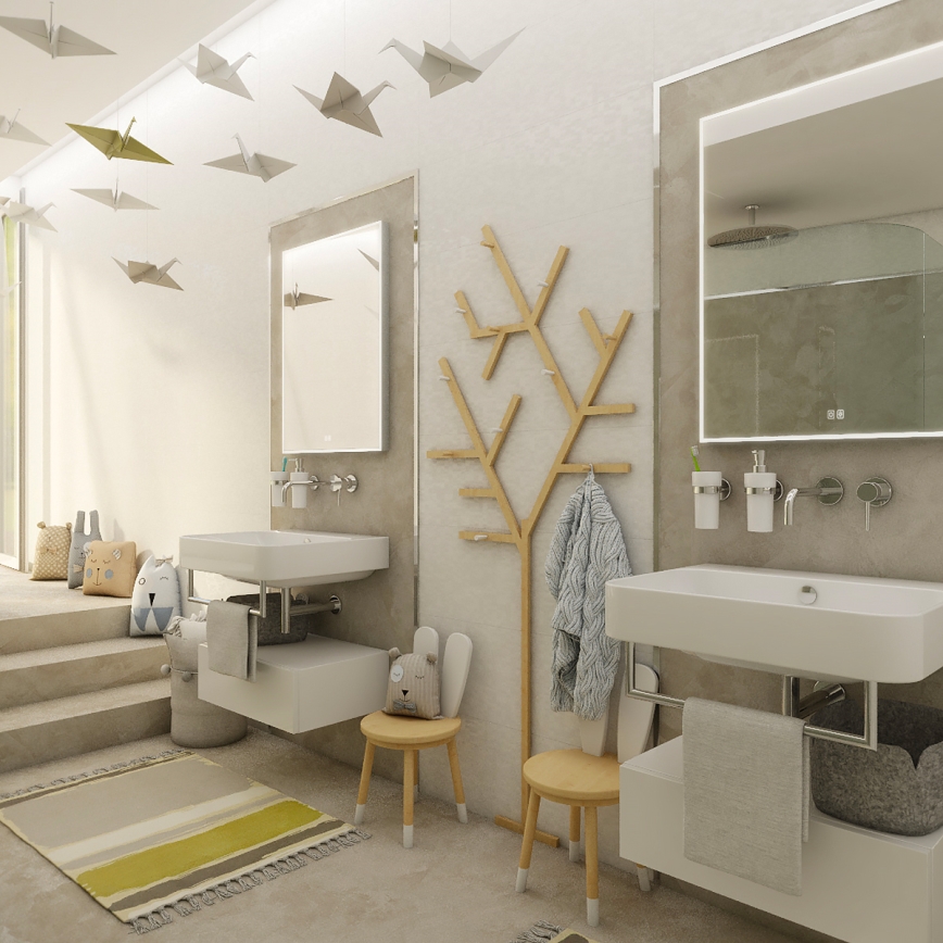 NIMCO ZP 13002VX - LED Stmievateľné kúpeľňové podsvietené zrkadlo LED/41W/230V 3000-6500K 80x60 cm IP44