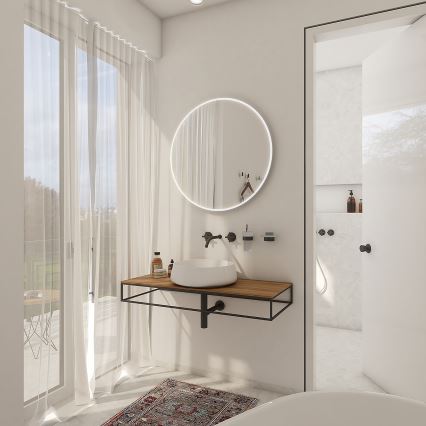 NIMCO ZP 26000R - LED Kúpeľňové podsvietené zrkadlo LED/26W/230V 6500K pr. 60 cm IP44