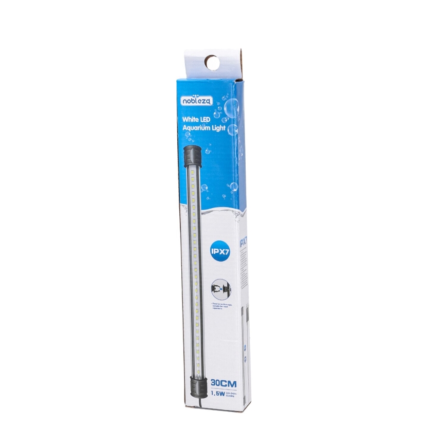 Nobleza - LED Osvetlenie akvária LED/1,5W/230V IPX7 30 cm