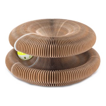 Nobleza - Škrabadlo pre mačky 3v1 hnedé