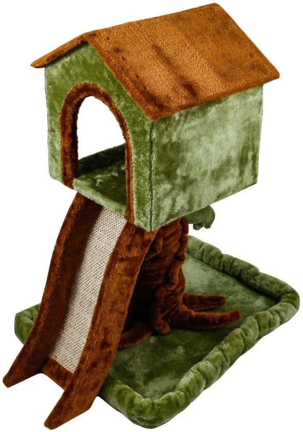 Nobleza - Škrabadlo pre mačky 73,5x66x47 cm domček