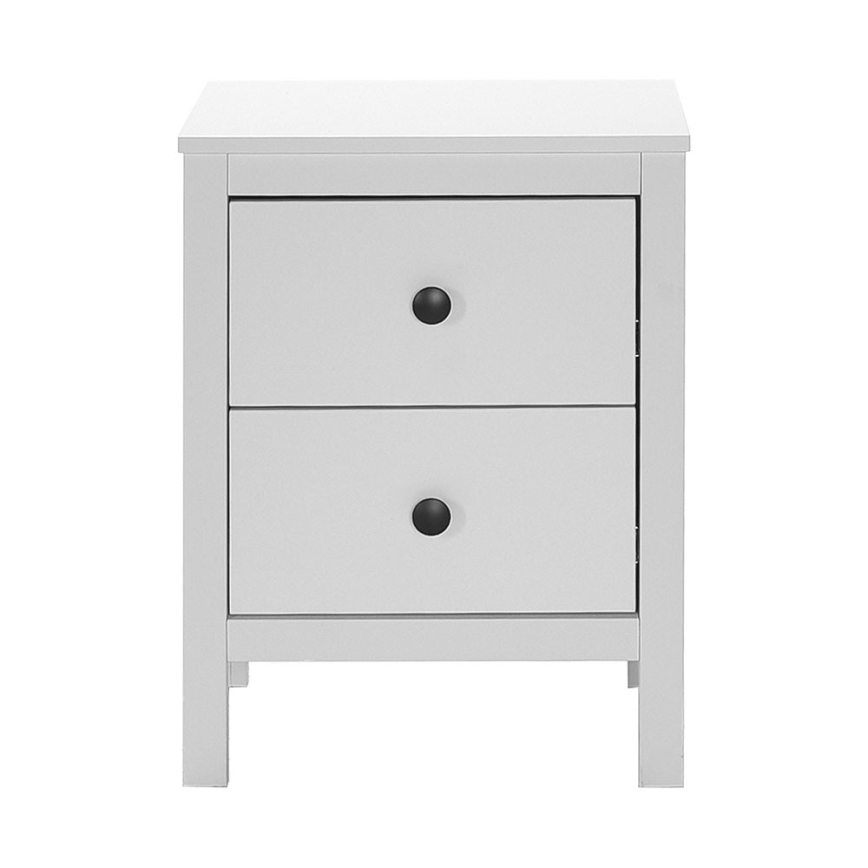 Nočný stolík 61x46 cm biela