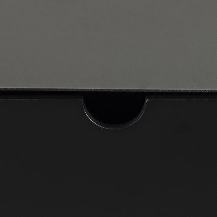 Nočný stolík BEKIM s možnosťou montáže na stenu, čierny