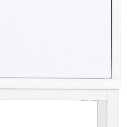 Nočný stolík CARLY biely