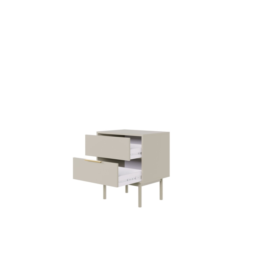 Nočný stolík ELI béžový