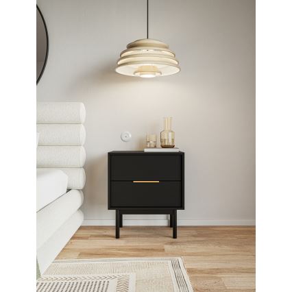 Nočný stolík ELI čierny