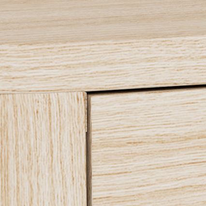 Nočný stolík MADERA 46x30 cm biely dub