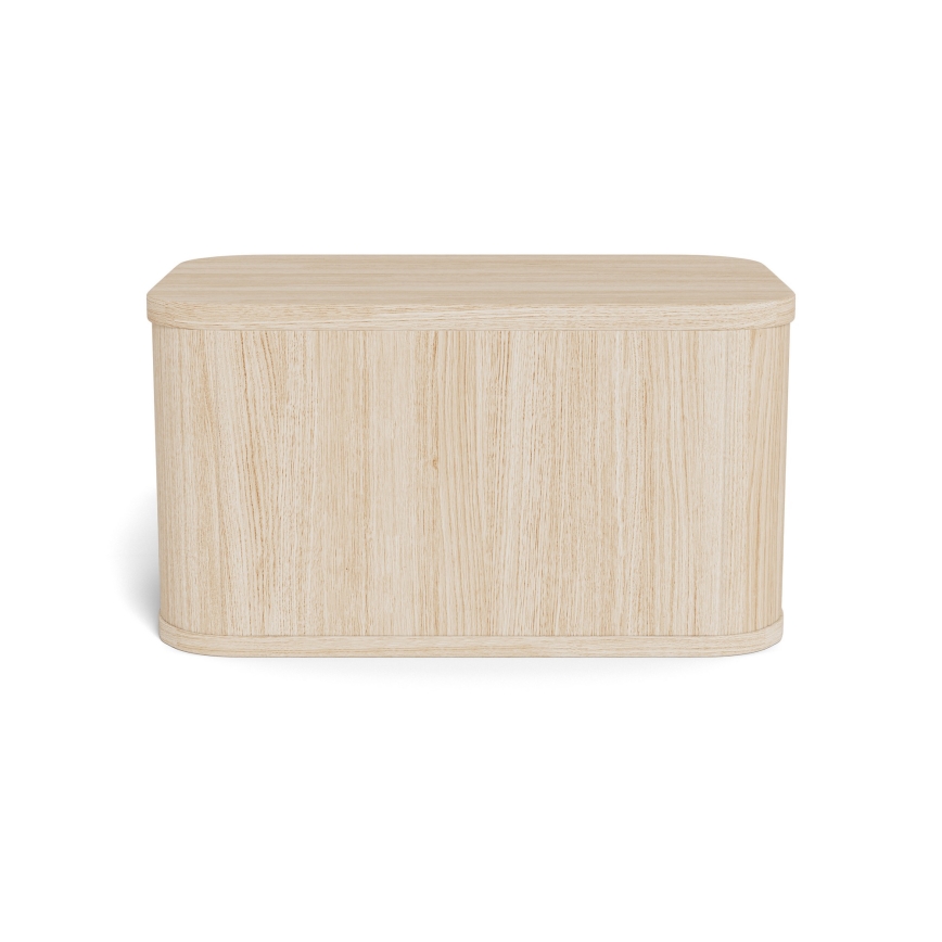 Nočný stolík MADERA 46x30 cm biely dub