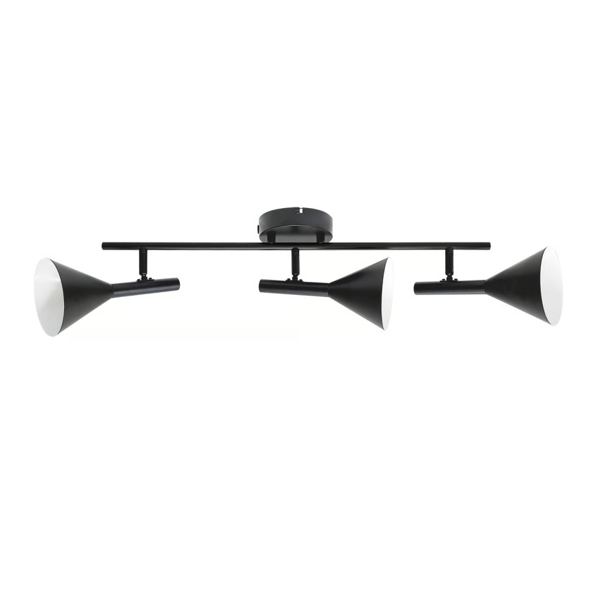 Nordlux - Bodové svietidlo KELVIS 3xGU10/12W/230V čierna