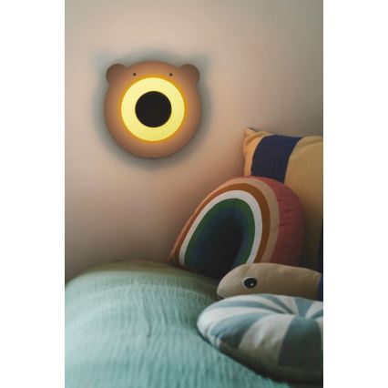 Nordlux - Detské nástenné svietidlo BRUNA BEAR 1xE14/25W/230V medveď