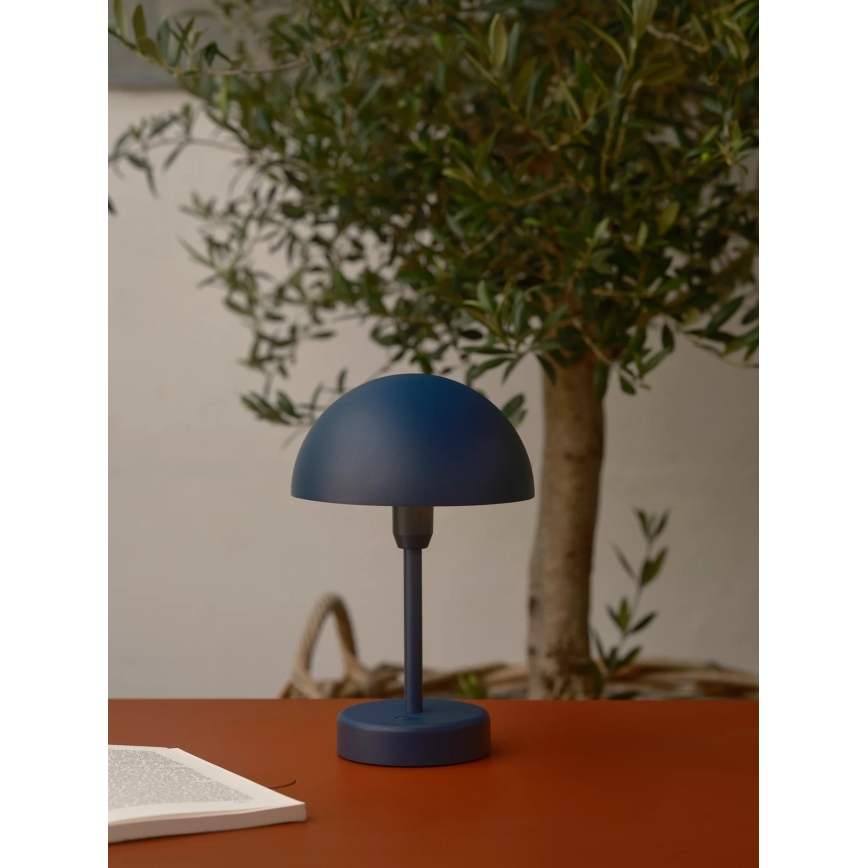Nordlux - LED stmievateľná nabíjacia dotyková vonkajšia stolová lampa ELLEN LED/2,8W/3,7V 2200 mAh IP44 modrá