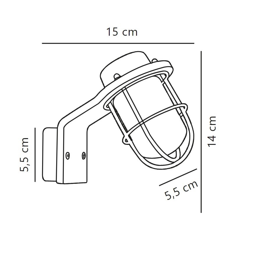 Nordlux - Kúpeľňové nástenné svietidlo MARINA 1xG9/40W/230V IP44 lesklý chróm