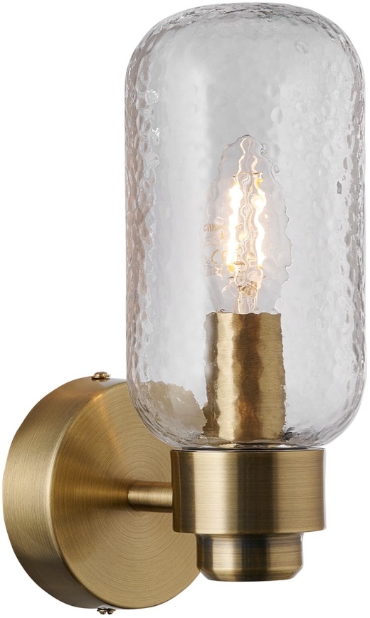 Nordlux - Kúpeľňové nástenné svietidlo TUTAN 1xE14/25W/230V IP44 mosadz