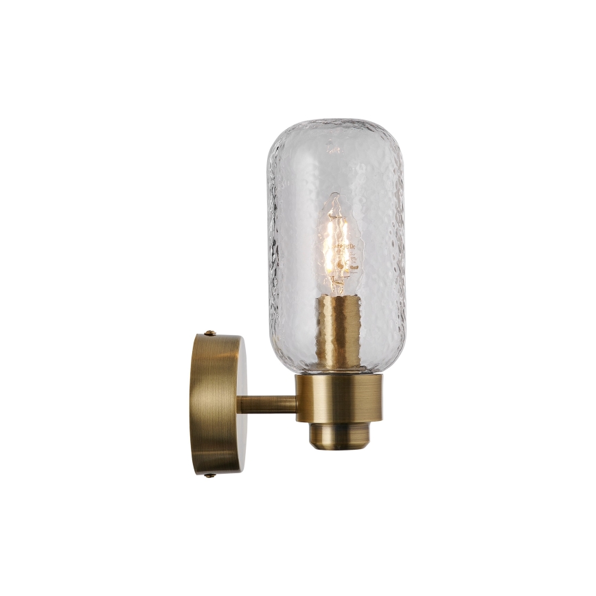 Nordlux - Kúpeľňové nástenné svietidlo TUTAN 1xE14/25W/230V IP44 mosadz