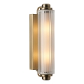 Nordlux - Kúpeľňové osvetlenie na zrkadlo NIMAL 2xE14/25W/230V IP44 mosadz