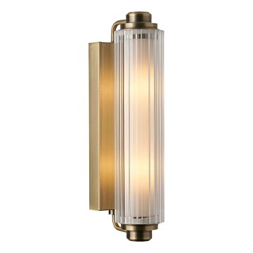 Nordlux - Kúpeľňové osvetlenie na zrkadlo NIMAL 2xE14/25W/230V IP44 mosadz