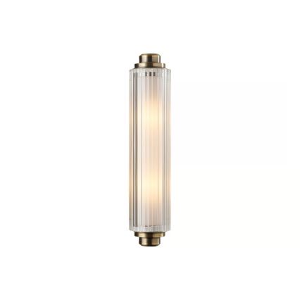 Nordlux - Kúpeľňové osvetlenie na zrkadlo NIMAL 2xE14/25W/230V IP44 mosadz