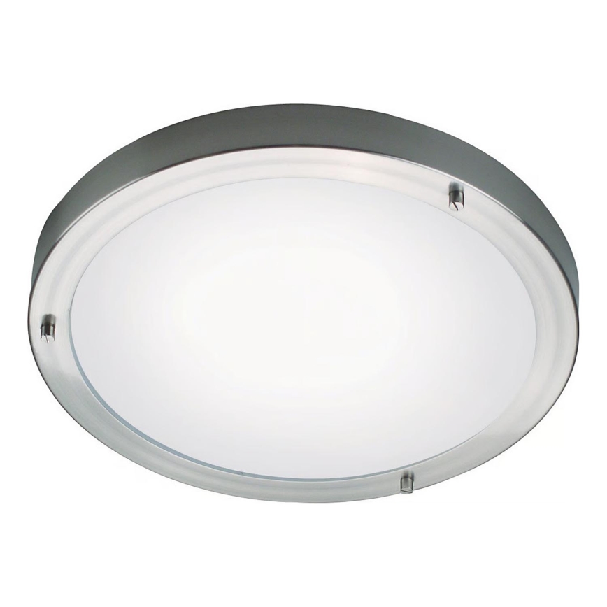 Nordlux - Kúpeľňové stropné svietidlo ANCONA 2xE27/40W/230V IP43 priemer 31,5 cm matný chróm