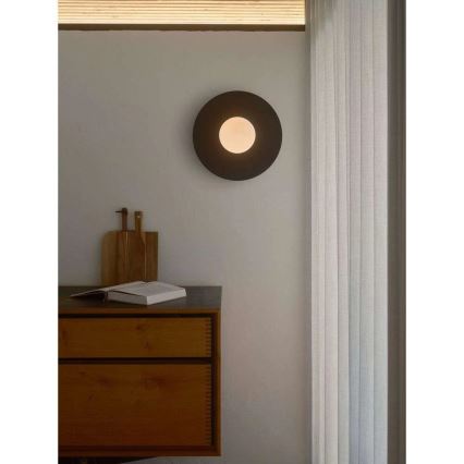 Nordlux - Kúpeľňové stropné svietidlo SIONA 1xE27/60W/230V IP44 čierna